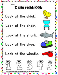 Sight Word to Read - look